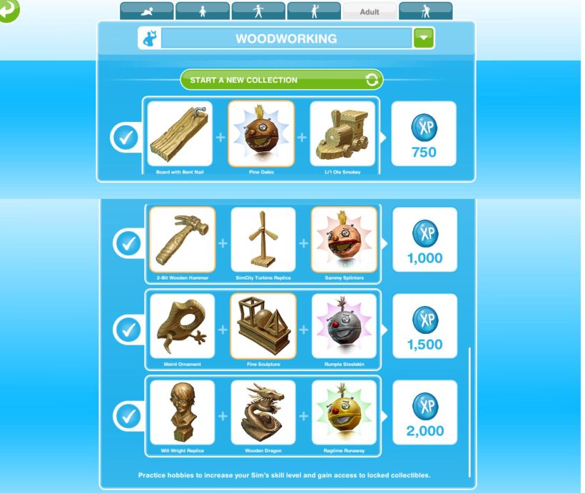 The Sims Freeplay- Hobbies: Woodworking  The Girl Who Games