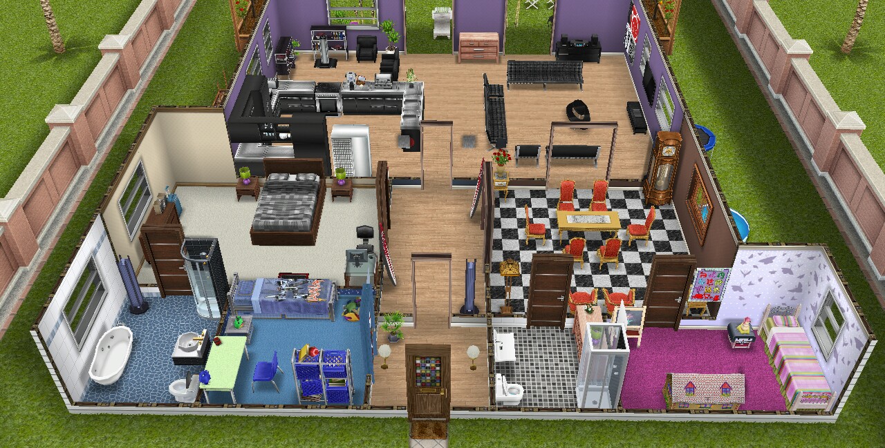 The Sims Freeplay House Guide Part Five Prize Houses The Girl