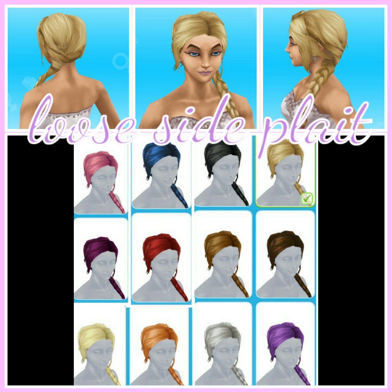 the sims freeplay- boutique hairstyles review – the girl who
