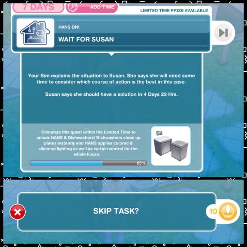 The Sims Freeplay- The Resolution Solution Quest – The Girl Who Games